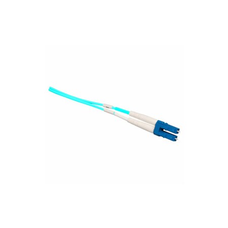 Allen Tel Fiber Optic Cable, Multimode OM3 Duplex LC to ST, 3 M GBLCT-D4-03